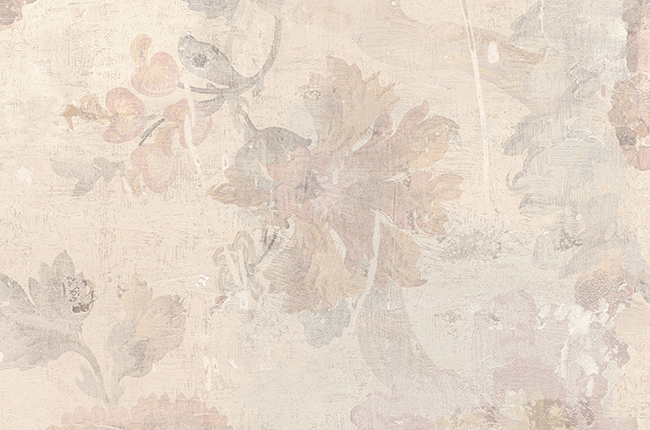 tapisserie, tapete, blumiges muster, sanftes beiges, textil dekoration